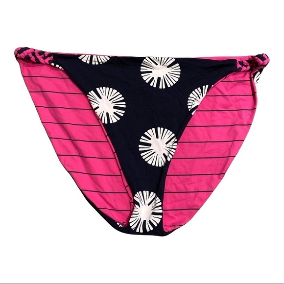 Carve Designs Reversible Bikini Bottom NWOT Raspberry Beach Stripes - Picture 4 of 11